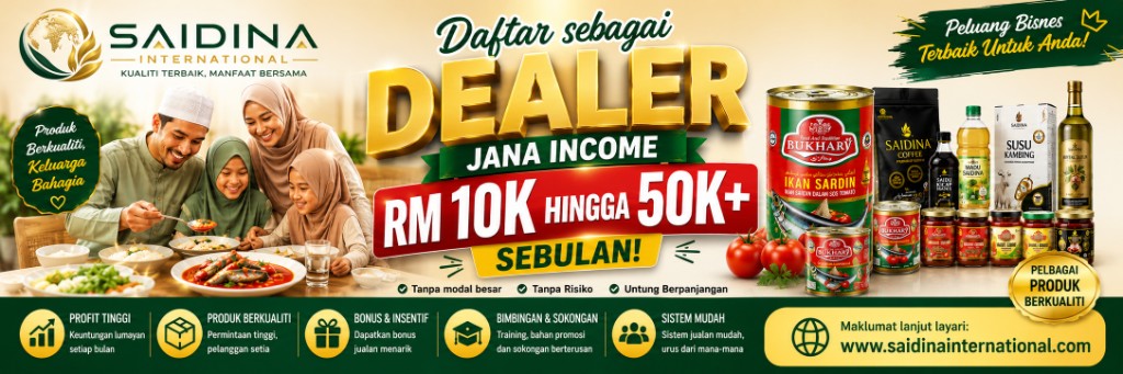 Daftar sebagai Dealer - Saidina International